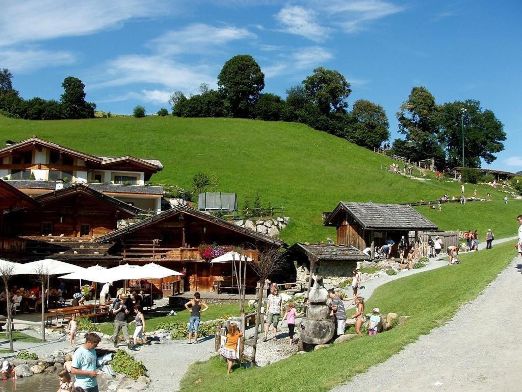 Ferienwohnungen Salvenmoser Johanna Scheffau am Wilden Kaiser Eksteriør bilde